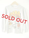 70's　LA LAKERS　SNOOPY プリントスウェット　SIZE S