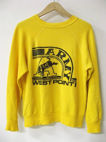 70's　U.S ARMY WEST POINT プリントスウェット