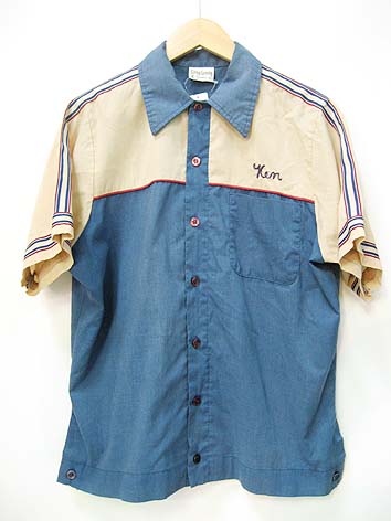 70's　King Louie　ボーリングシャツ　SIZE M