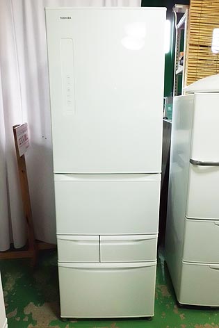 2013年製 東芝 5ドア冷蔵庫 自動製氷付き 426L - B-Market