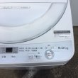画像4: 2017年製　シャープ　全自動洗濯機　6.0kg  (4)
