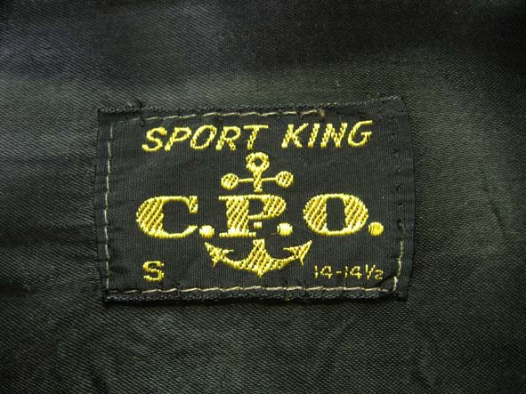 スポーツキング 50s CPO ヴィンテージ 長袖 シャツ 紺 SportKing シャツジャケット メンズ 【R221015】