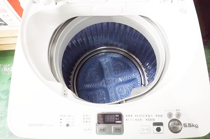 2013年製 シャープ 全自動洗濯機 5.5kg - B-Market