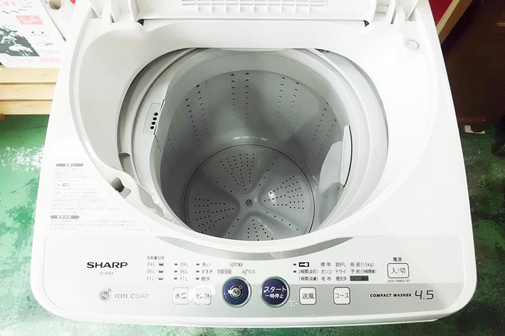 2011年製 シャープ 全自動洗濯機 4.5kg - B-Market