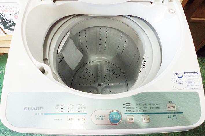 2008年製 シャープ 全自動洗濯機 4.5kg - B-Market