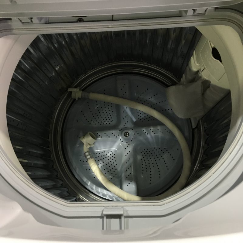 ♦️EJ1205番SHARP全自動電気洗濯機 【2015年製】 - 生活家電