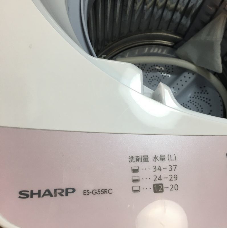 2016年製 シャープ 全自動洗濯機 5.5kg - B-Market